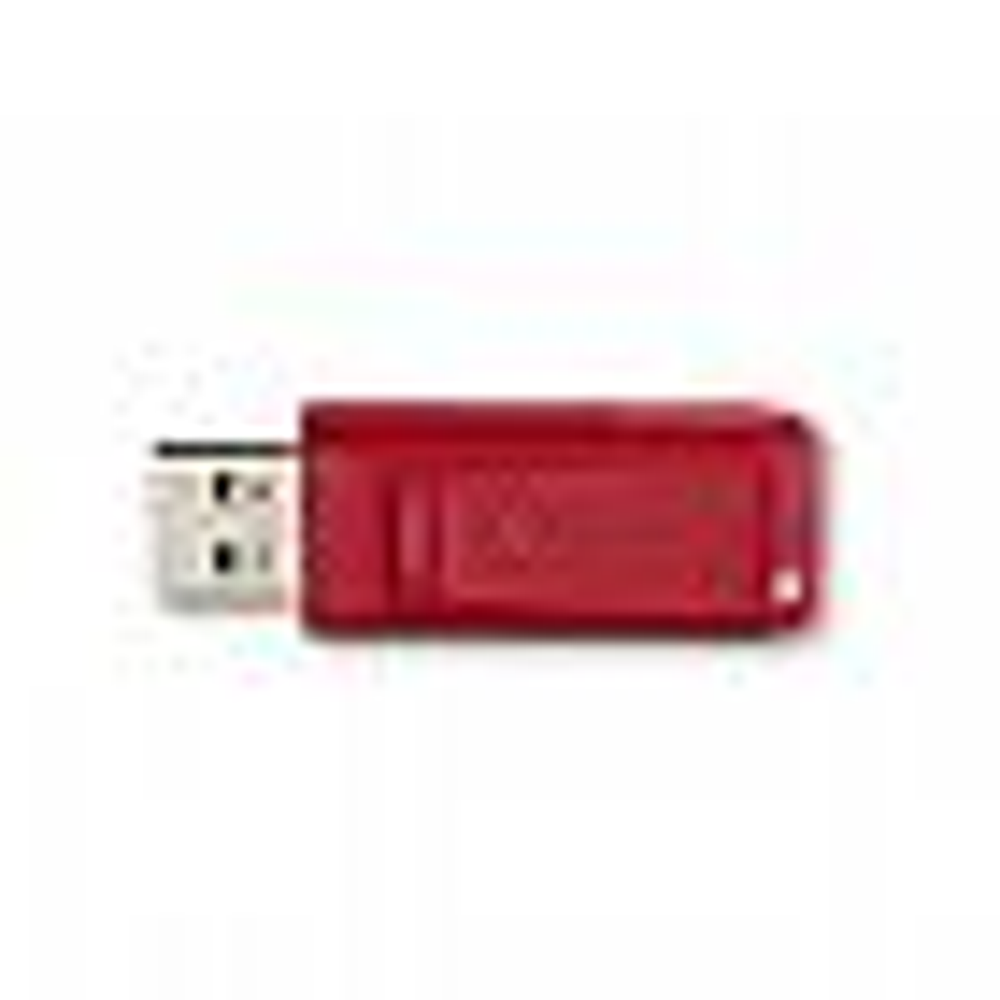 Verbatim Store 'n' Go USB Flash Drive, 95507, 8GB, USB 2.0, Red, TAA, MICROBAN