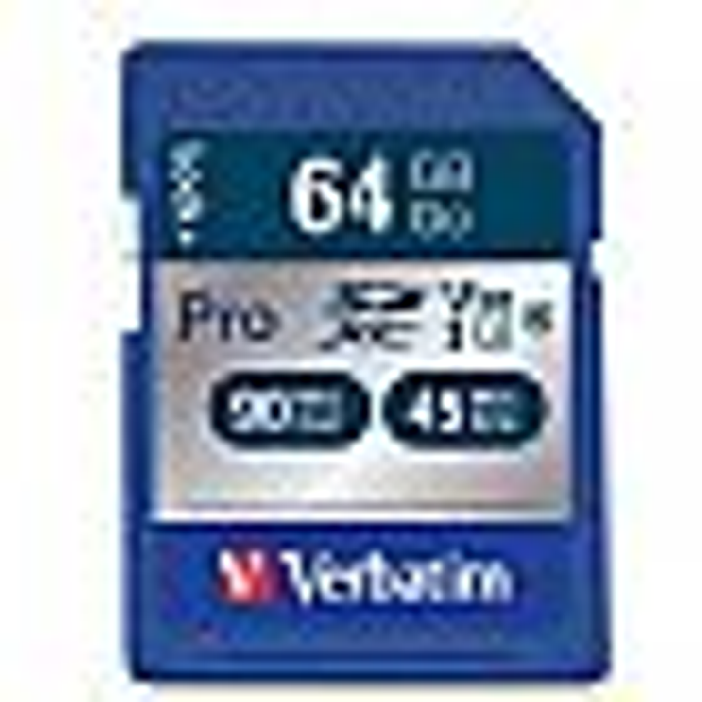 Verbatim Pro SDHC Memory Card, 98670, 64GB, 600X, UHS-1, Class 10, TAA