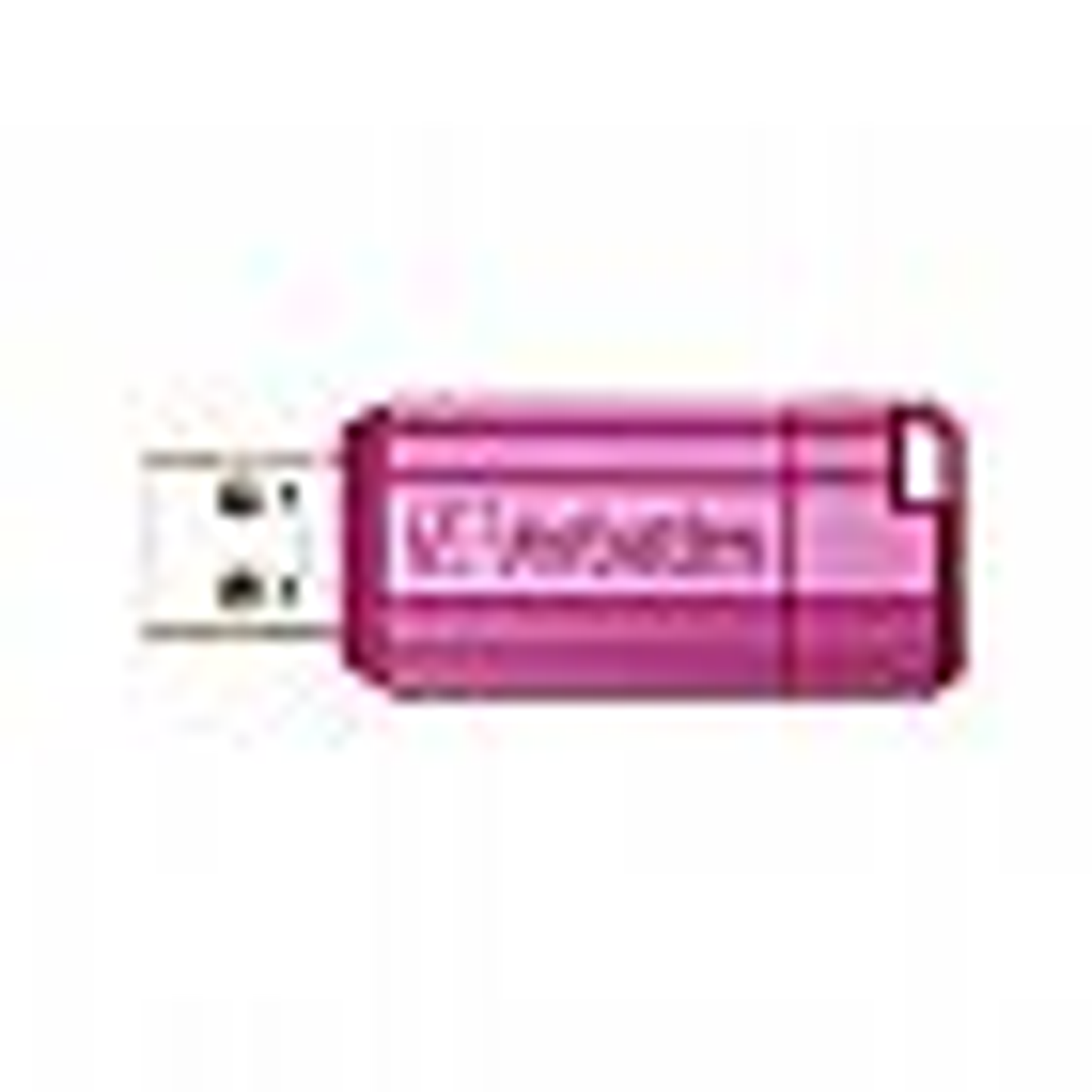 Verbatim Store Pinnstripe USB Flash Drive, 49067, 16GB, Pink