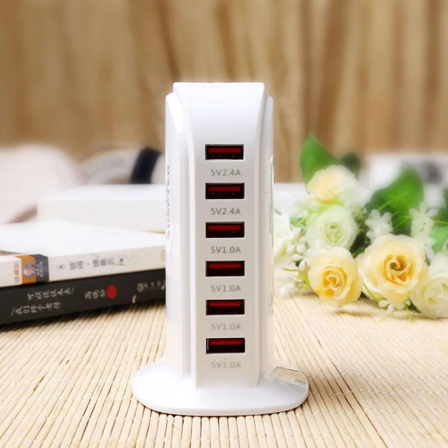 Avoomo 30 Watt! 6 Port Rapid Charger Smart Charging Power Station