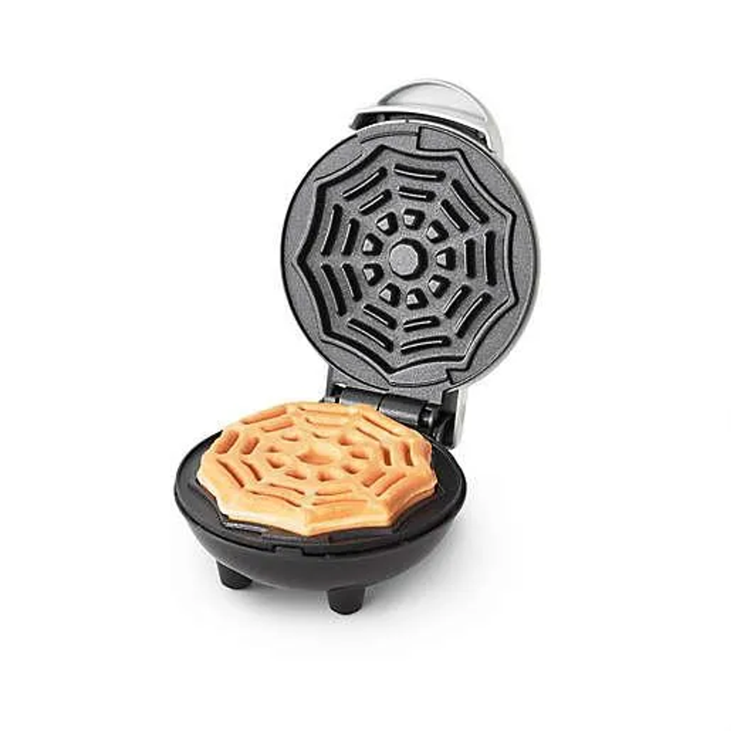 Winter Web Mini Waffle Maker (White)