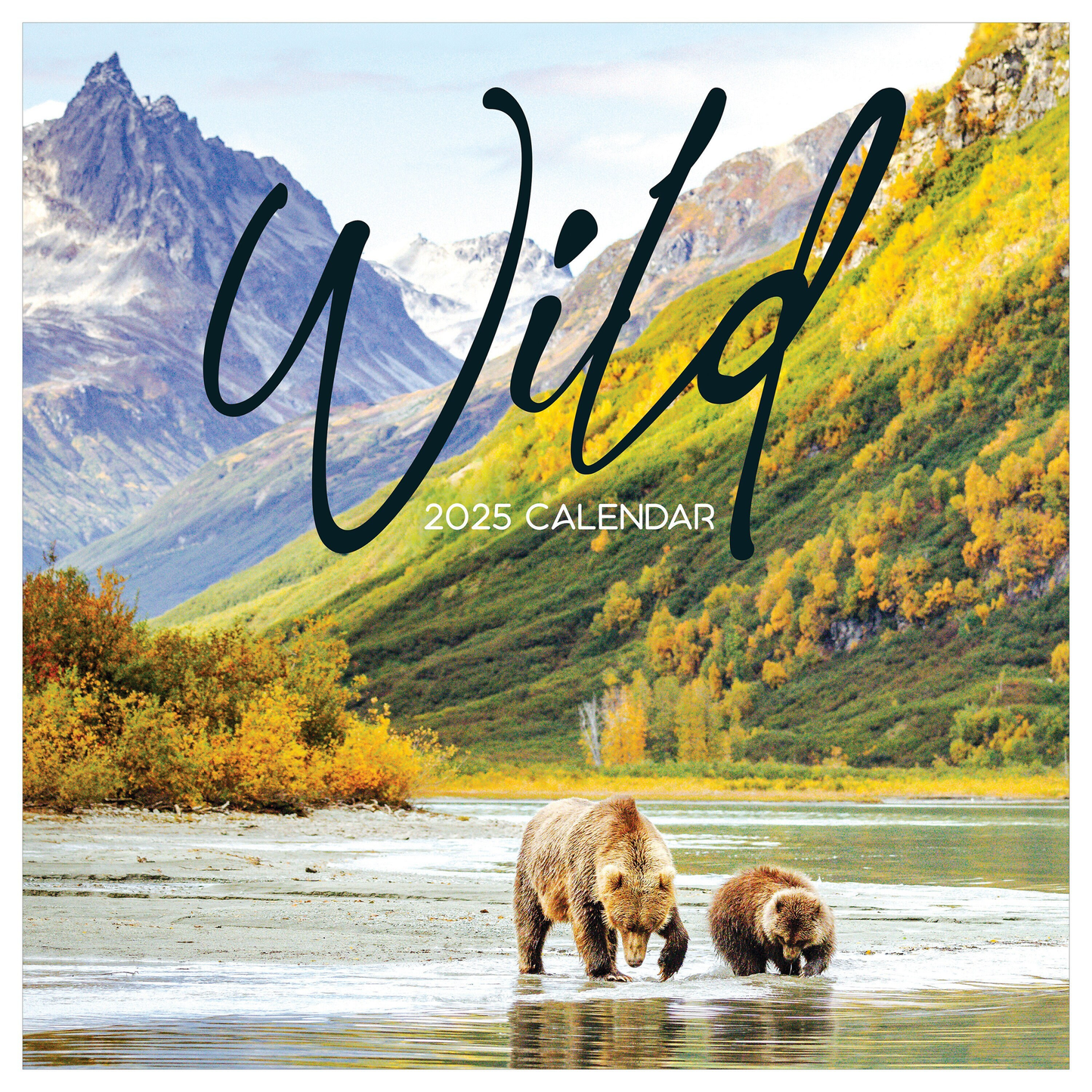 2025 Wild Wall Calendar