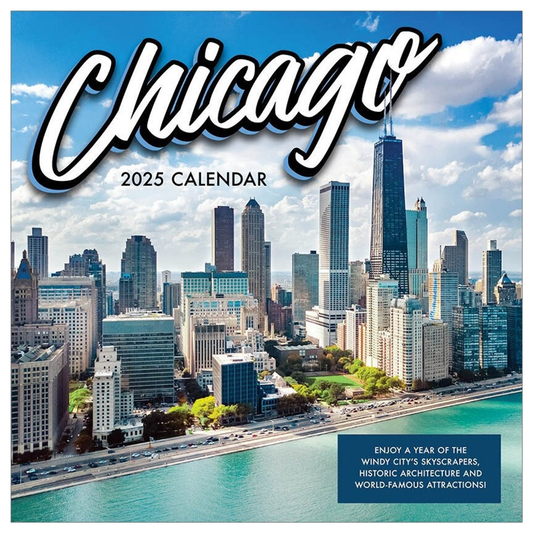 2025 Chicago Wall Calendar