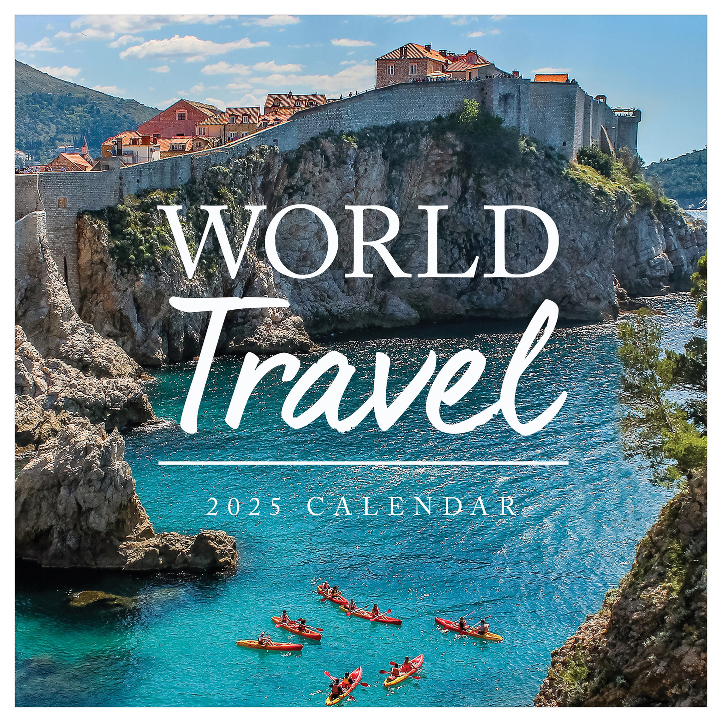 2025 World Travel Wall Calendar