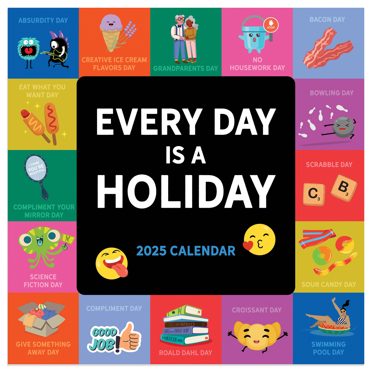 2025 Every Day's A Holiday Mini Calendar