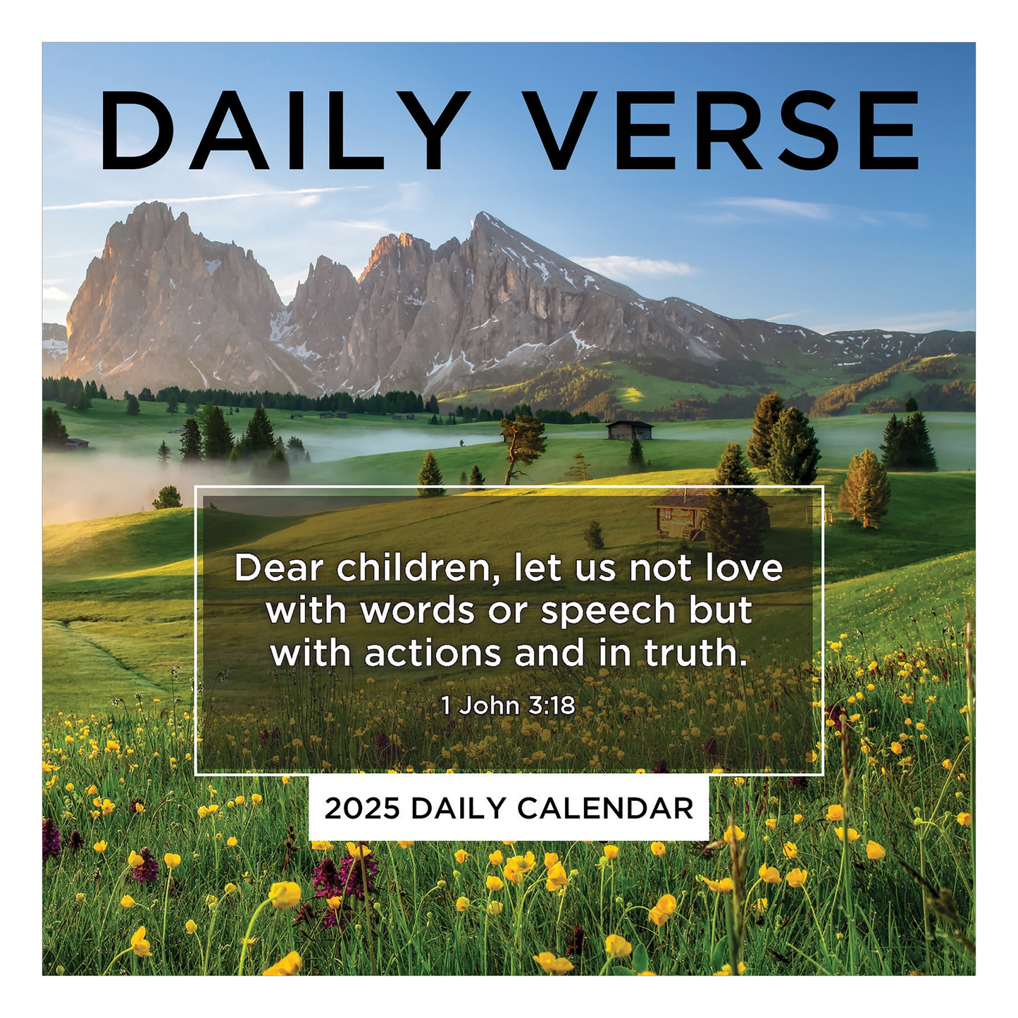 2025 Daily Verse Daily Desktop Calendar