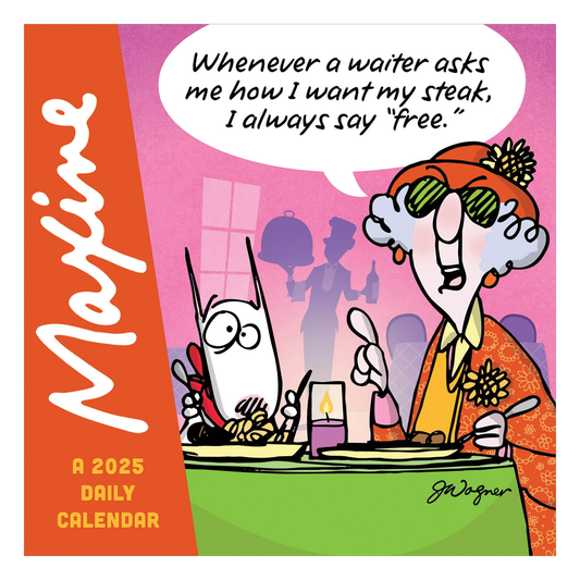 2025 Maxine Daily Desktop Calendar