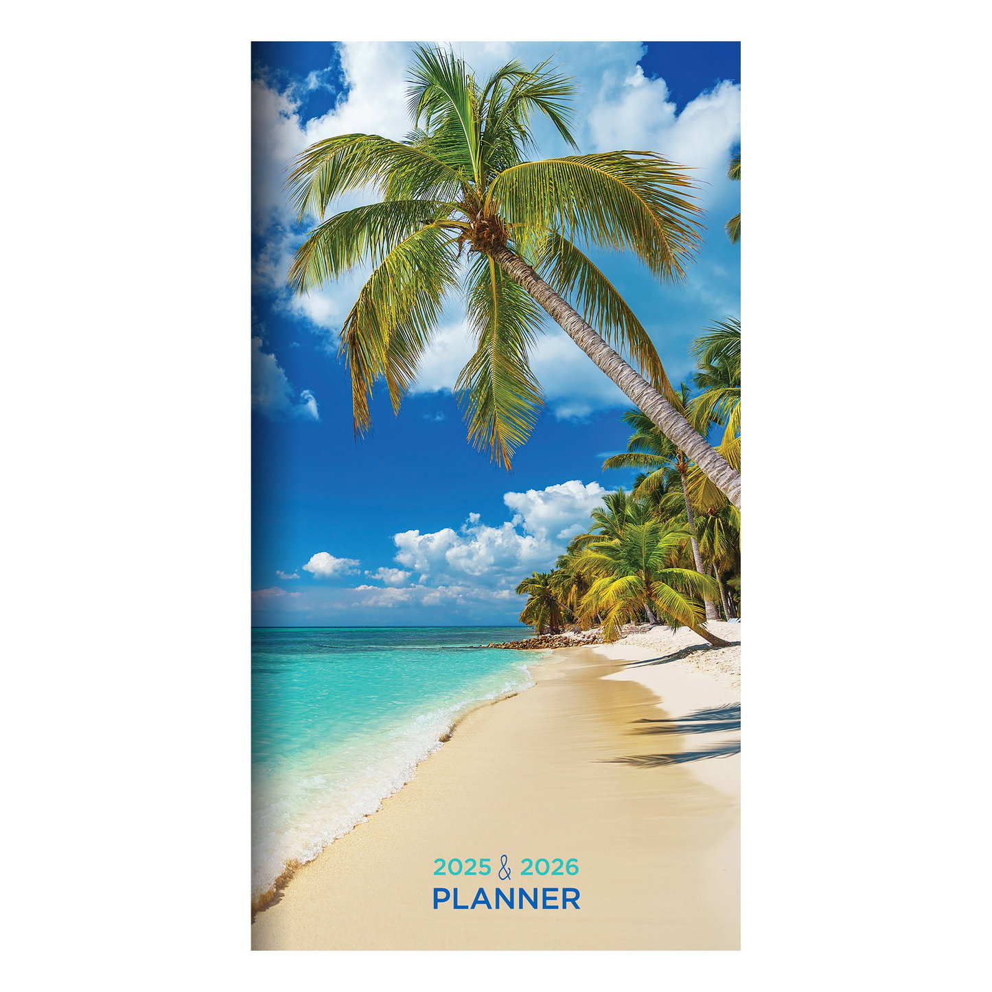 2025-2026 Beaches Small Monthly Pocket Planner