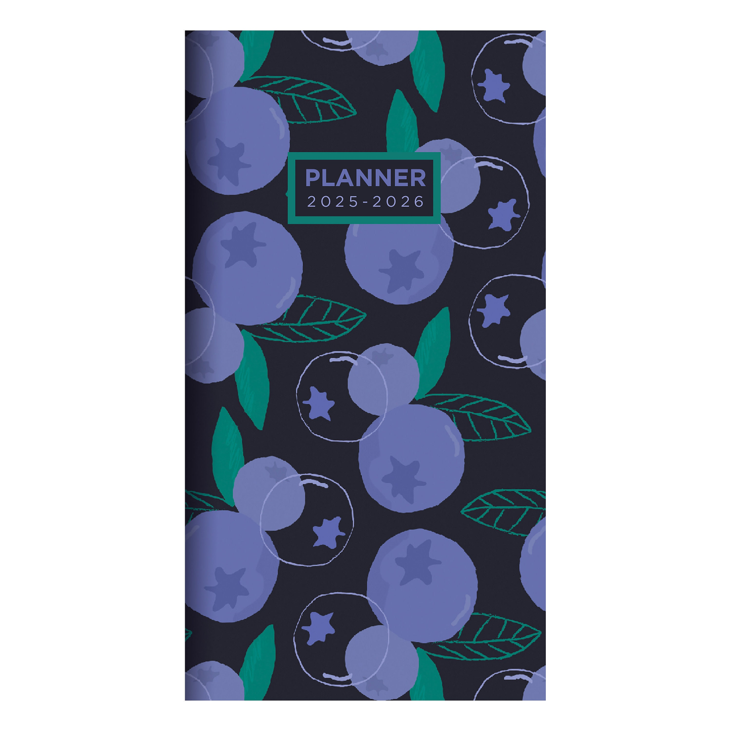 2025-2026 Blueberry Small Monthly Pocket Planner