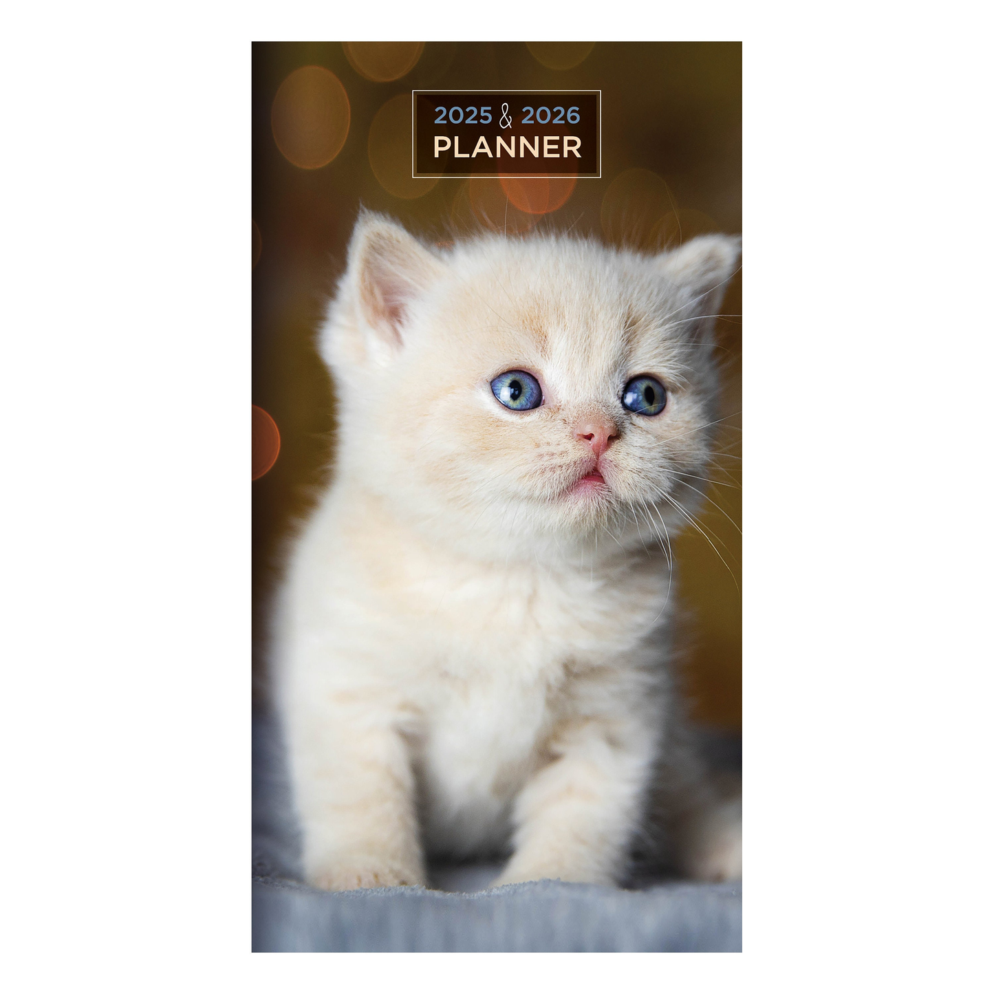 2025-2026 Kitten Small Monthly Pocket Planner