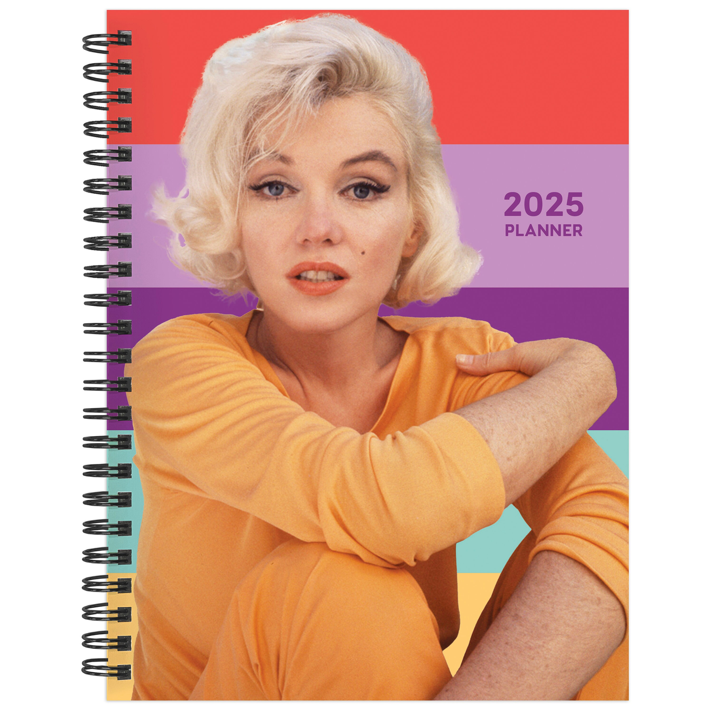 2025 Marilyn Monroe Medium Weekly Monthly Planner