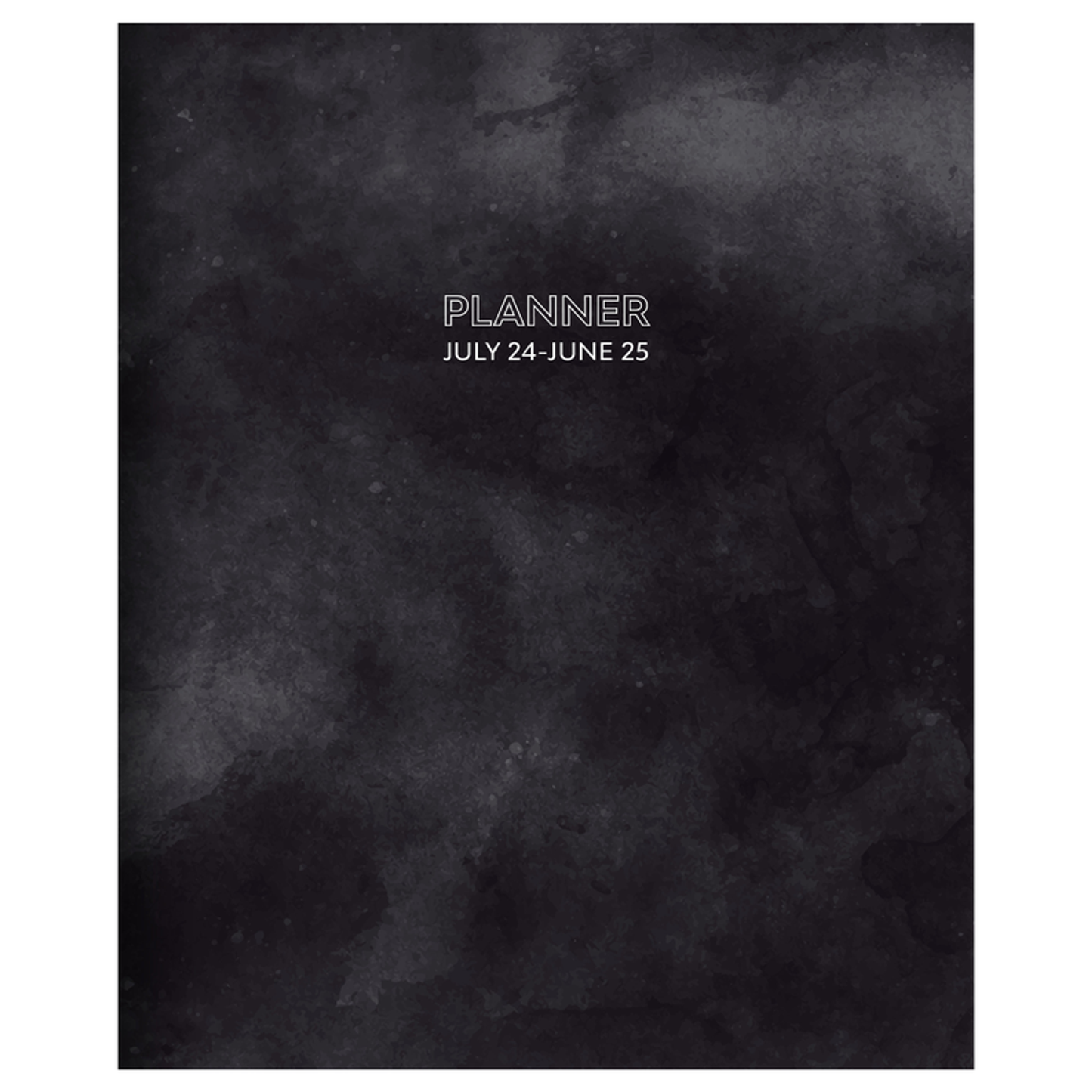 July 2024 - June 2025 Slate Large Monthly Planner