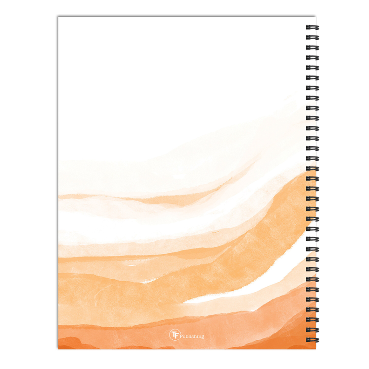 July 2024 - June 2025 Lava Wave Large Weekly Monthly Planner