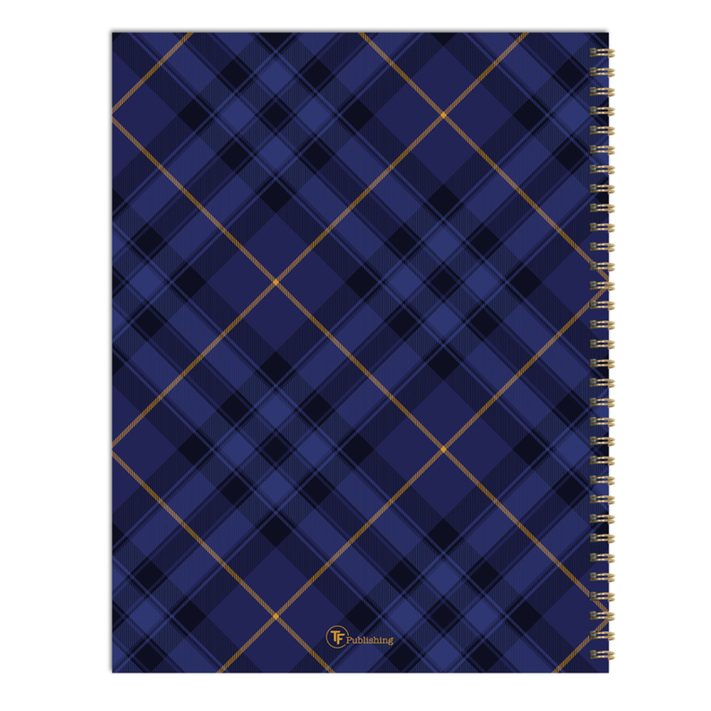 July 2024 - June 2025 Royal Tartan Large Weekly Monthly Planner