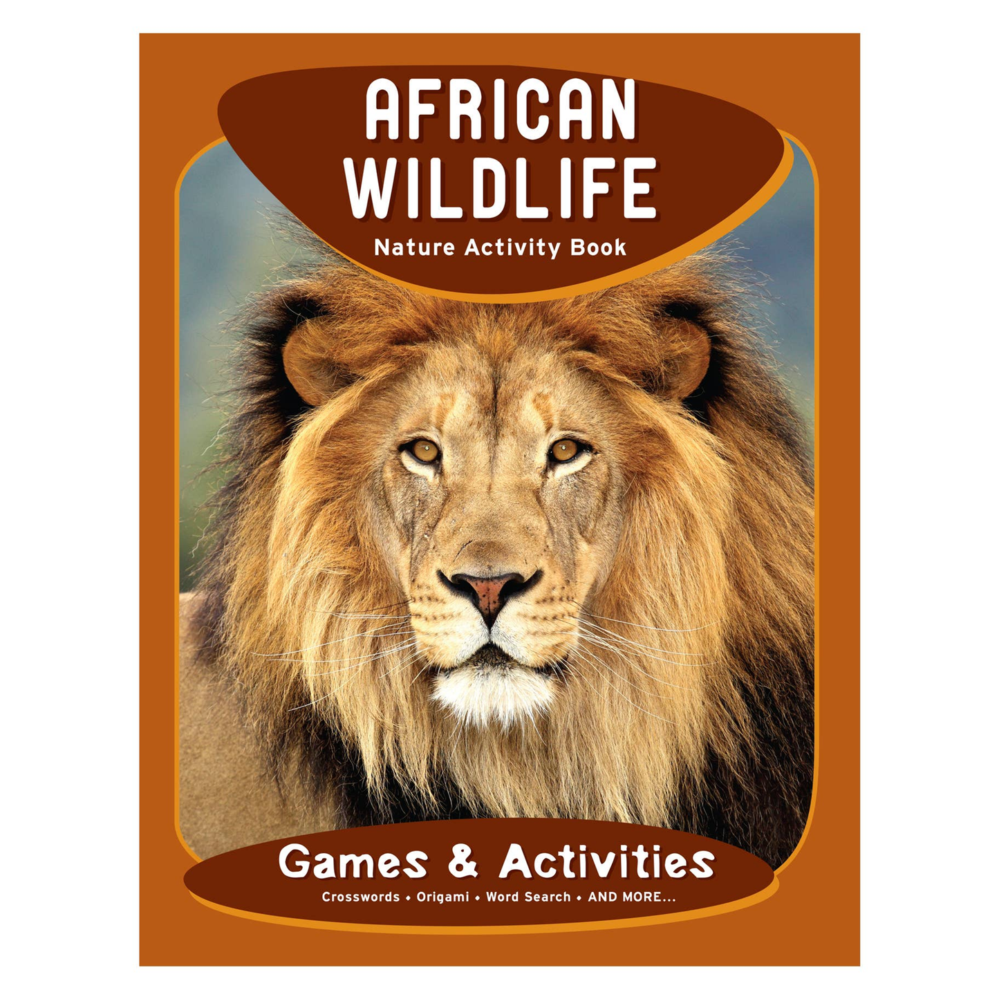 African Wildlife Nature Activity Book