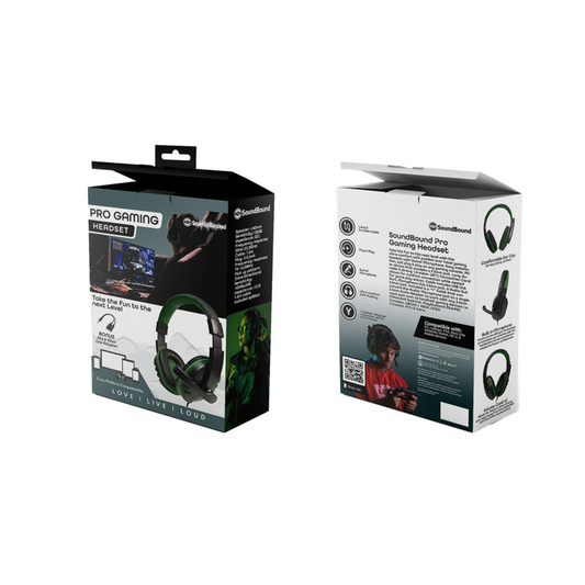 Ultimate Gaming Headphone - Black/Green