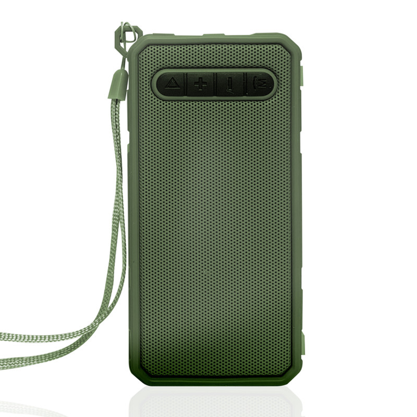 Excursion Grip Rugged Grill Rectangular Bluetooth Speaker Hunter Green