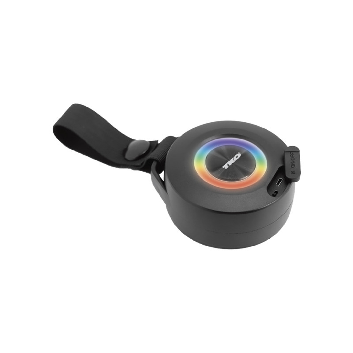 Portable RGB TWS Bluetooth Speaker - Black