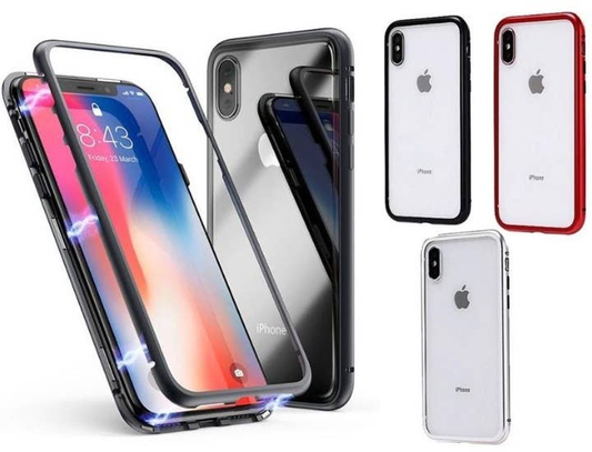 Magnetic Snap On Case for Apple iPhone X or XS