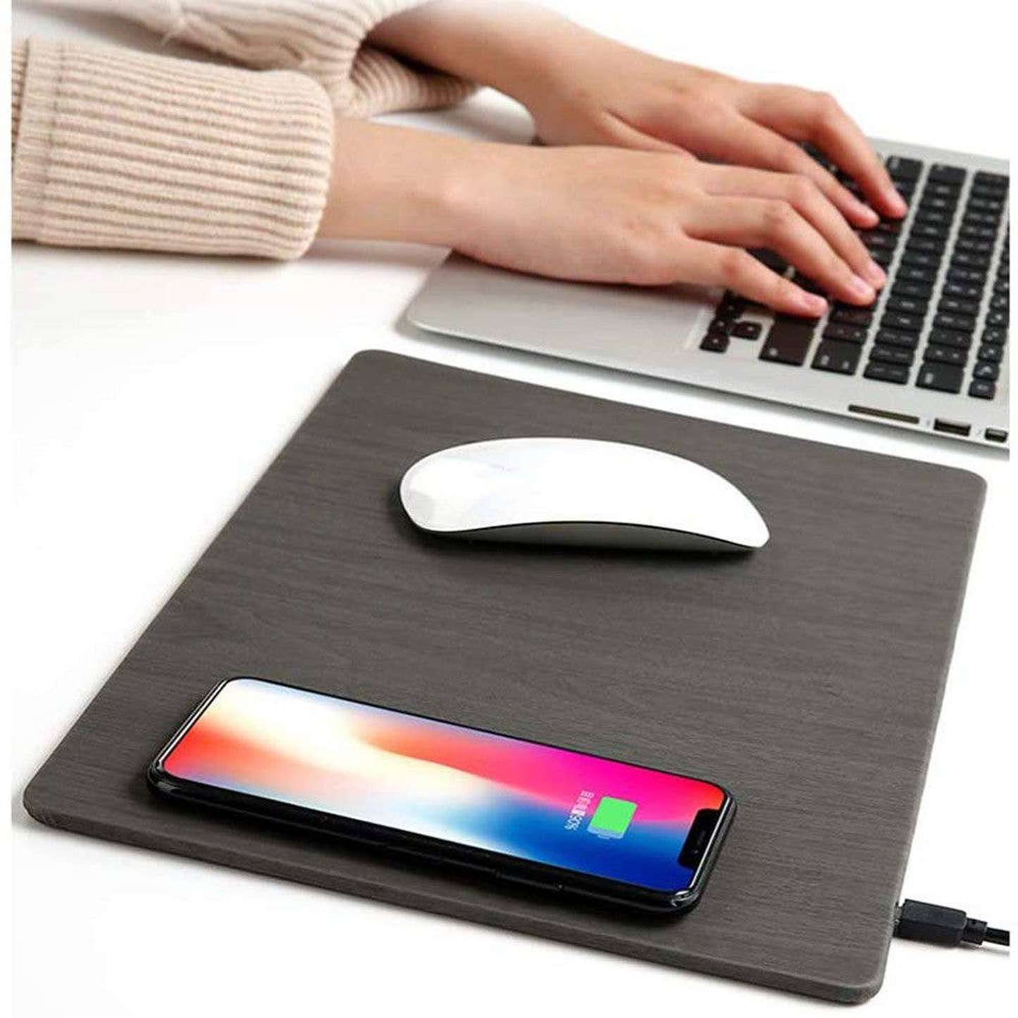 2 in 1 Wireless Charger Mouse Pad