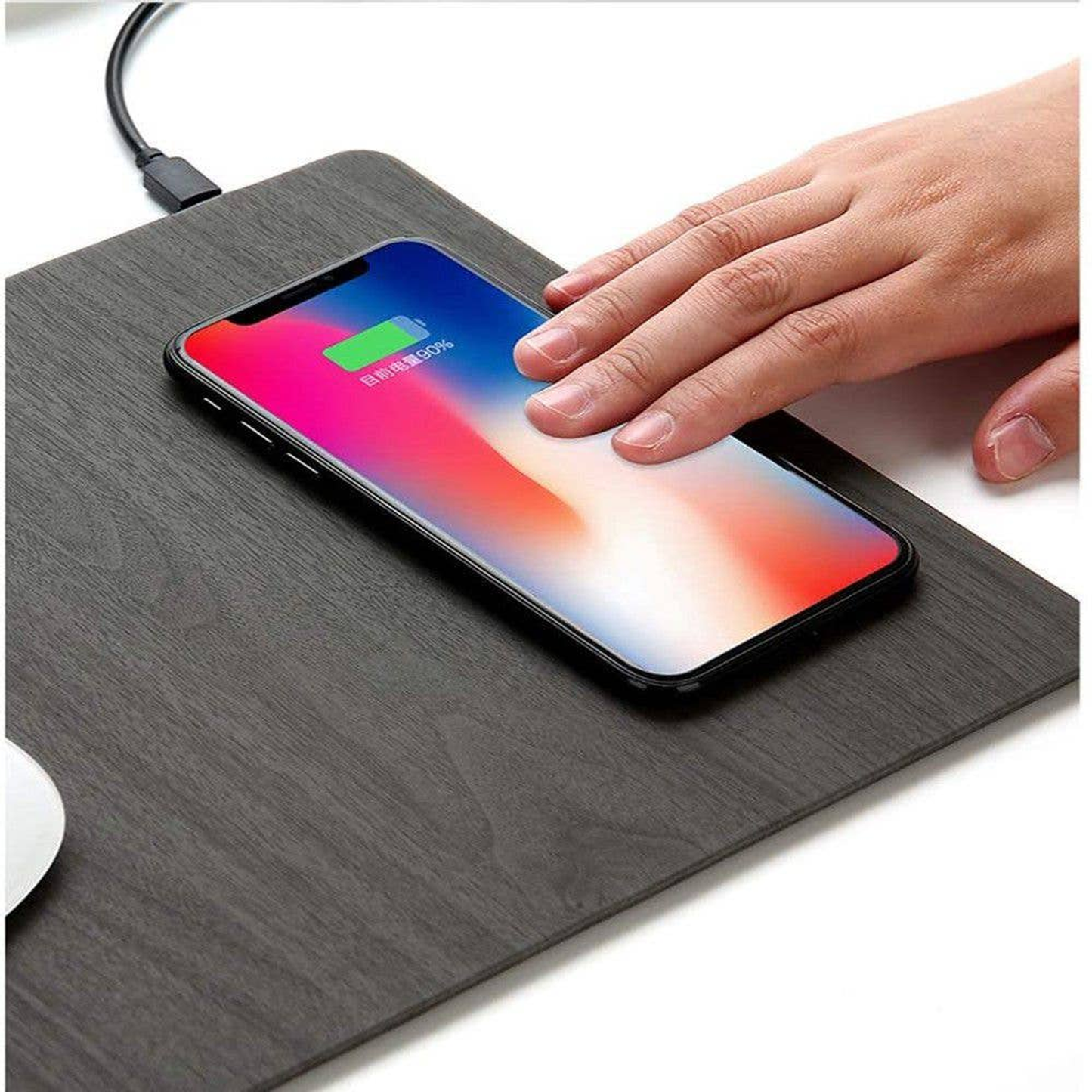 2 in 1 Wireless Charger Mouse Pad