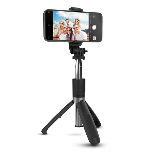 HyperGear SnapShot Wireless Selfie Stick + Tripod Black