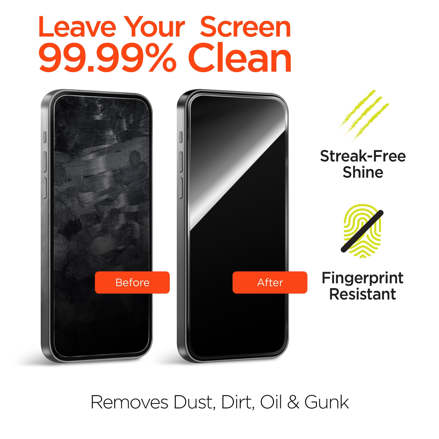 HyperGear ScreenWhiz 3-in-1 Screen Cleaning Kit