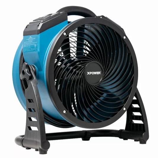 XPOWER 1560 CFM Variable Speed Pro 13" Brushless DC Motor Air Circulator Utility Fan - Pack Of: 1