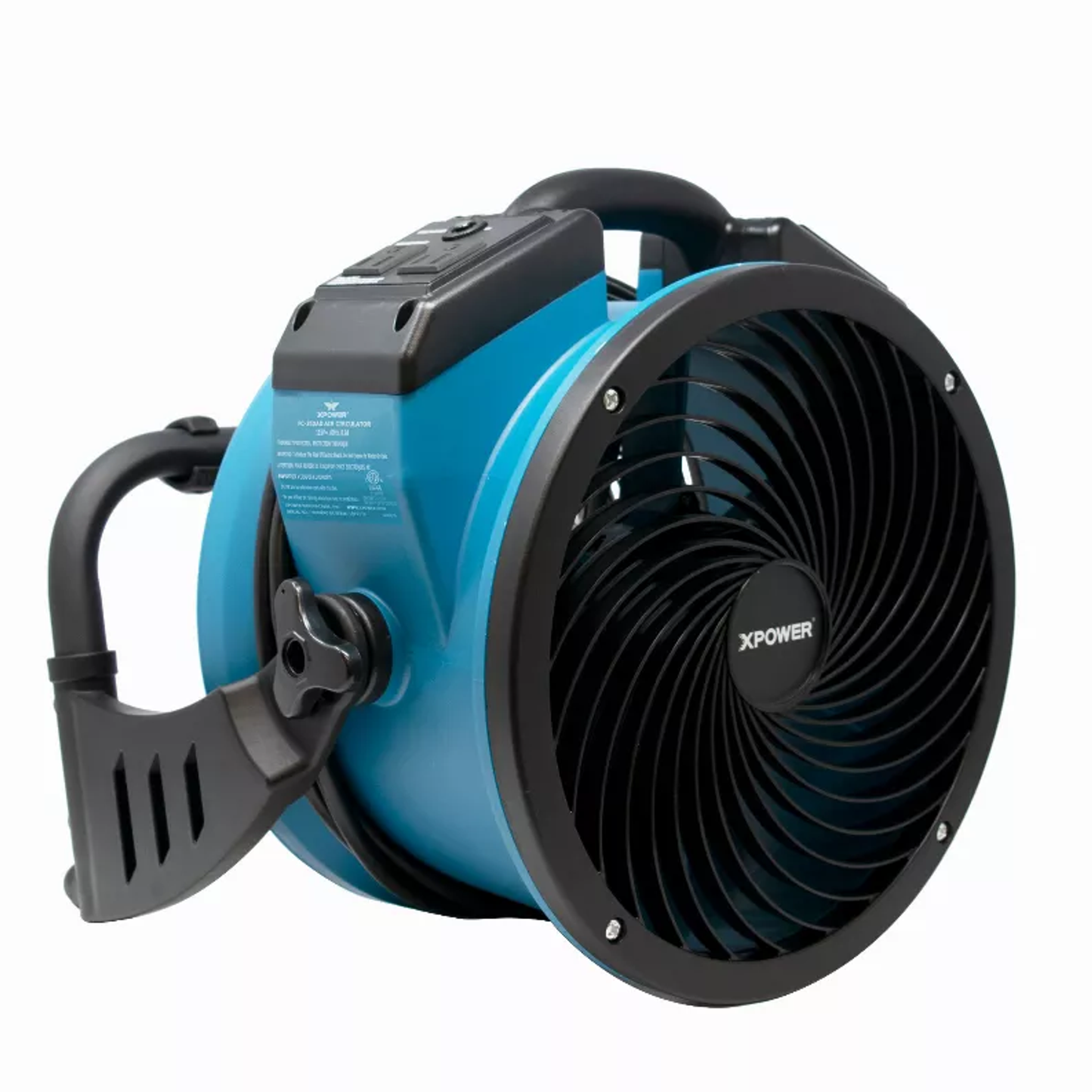 XPOWER 1560 CFM Variable Speed Pro 13" Brushless DC Motor Air Circulator Utility Fan - Pack Of: 1