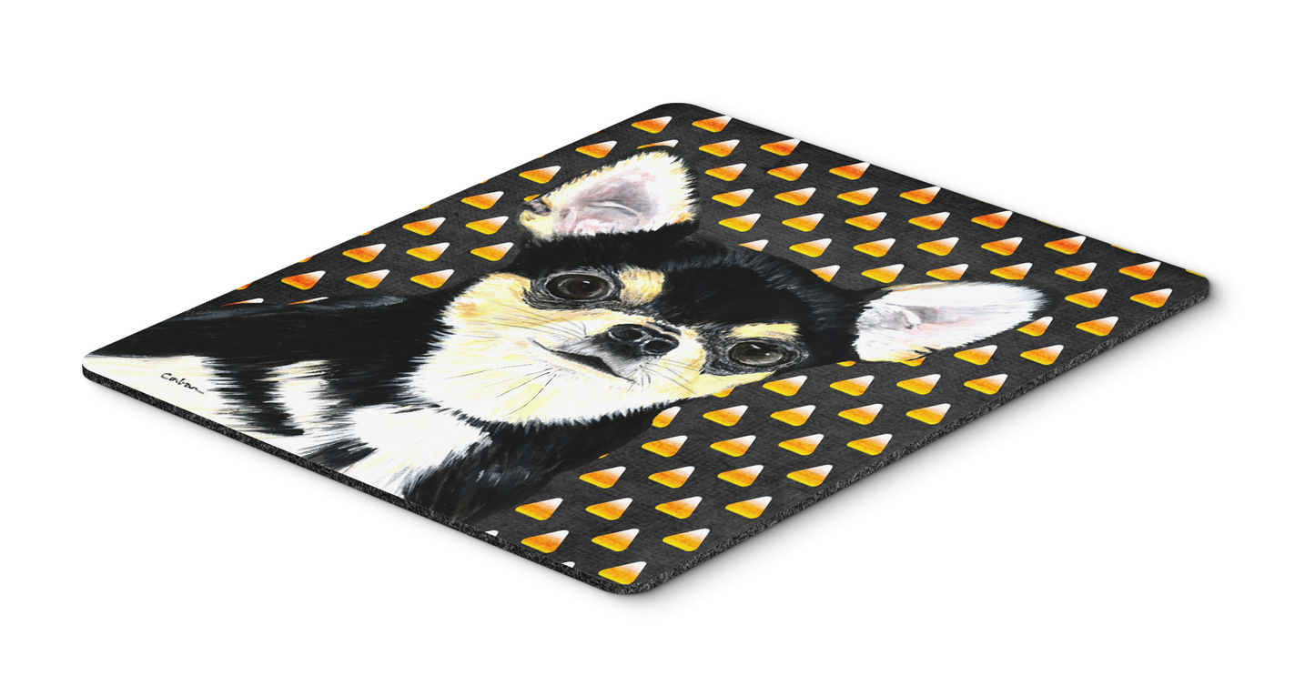 Halloween Dog Breed Portrait Mouse Pad, Hot Pad or Trivet