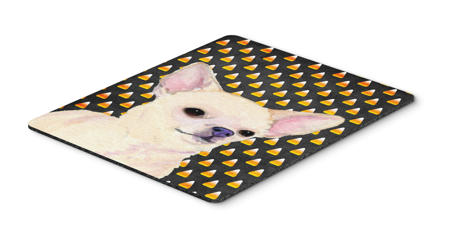 Halloween Dog Breed Portrait Mouse Pad, Hot Pad or Trivet