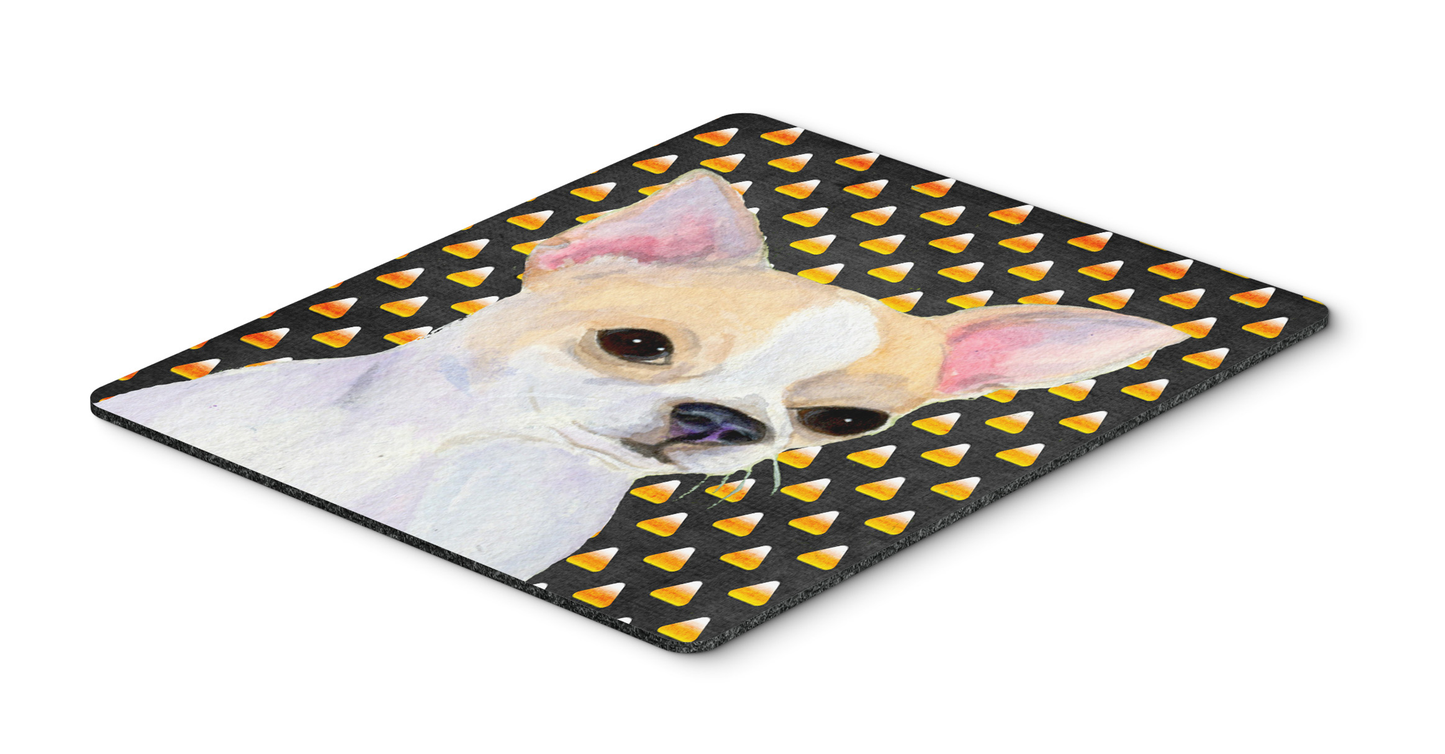 Halloween Dog Breed Portrait Mouse Pad, Hot Pad or Trivet