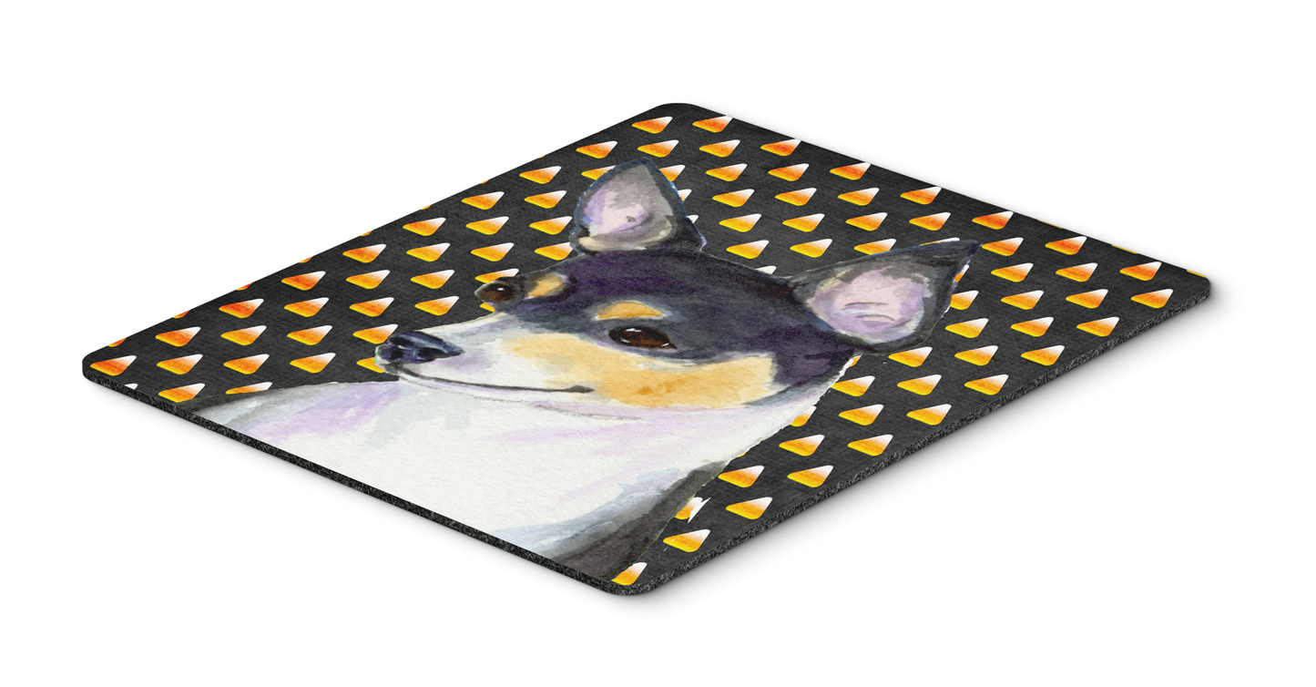 Halloween Dog Breed Portrait Mouse Pad, Hot Pad or Trivet