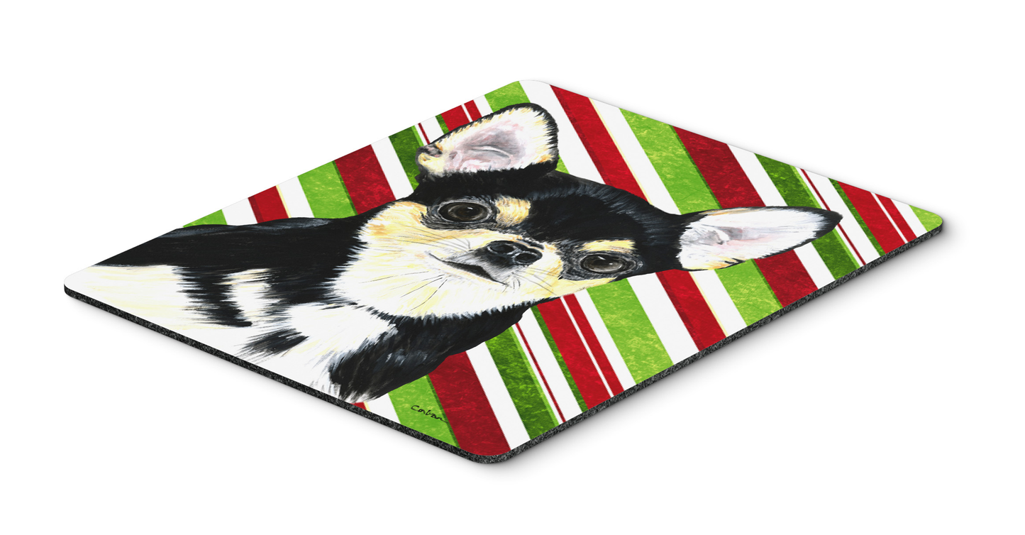 Christmas Dog Breed Mouse Pad, Hot Pad or Trivet