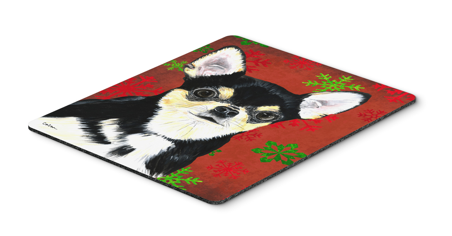 Christmas Dog Breed Mouse Pad, Hot Pad or Trivet