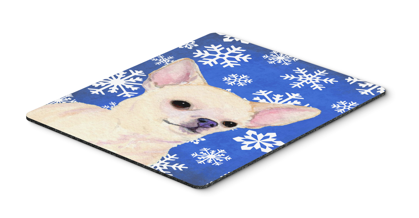 Christmas Dog Breed Mouse Pad, Hot Pad or Trivet