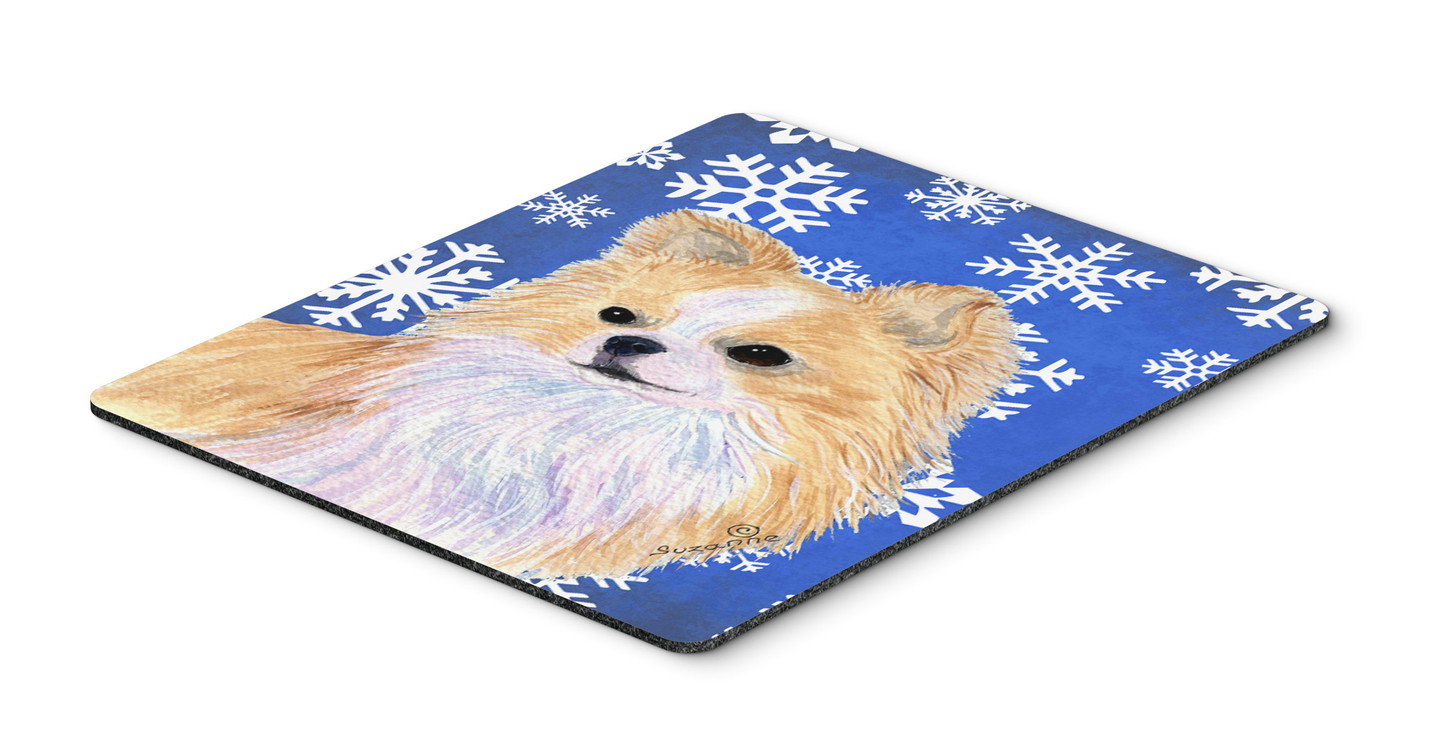 Christmas Dog Breed Mouse Pad, Hot Pad or Trivet