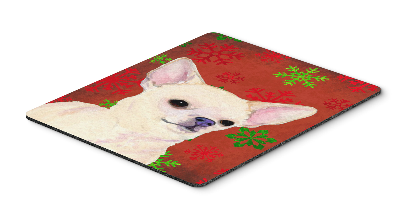 Christmas Dog Breed Mouse Pad, Hot Pad or Trivet