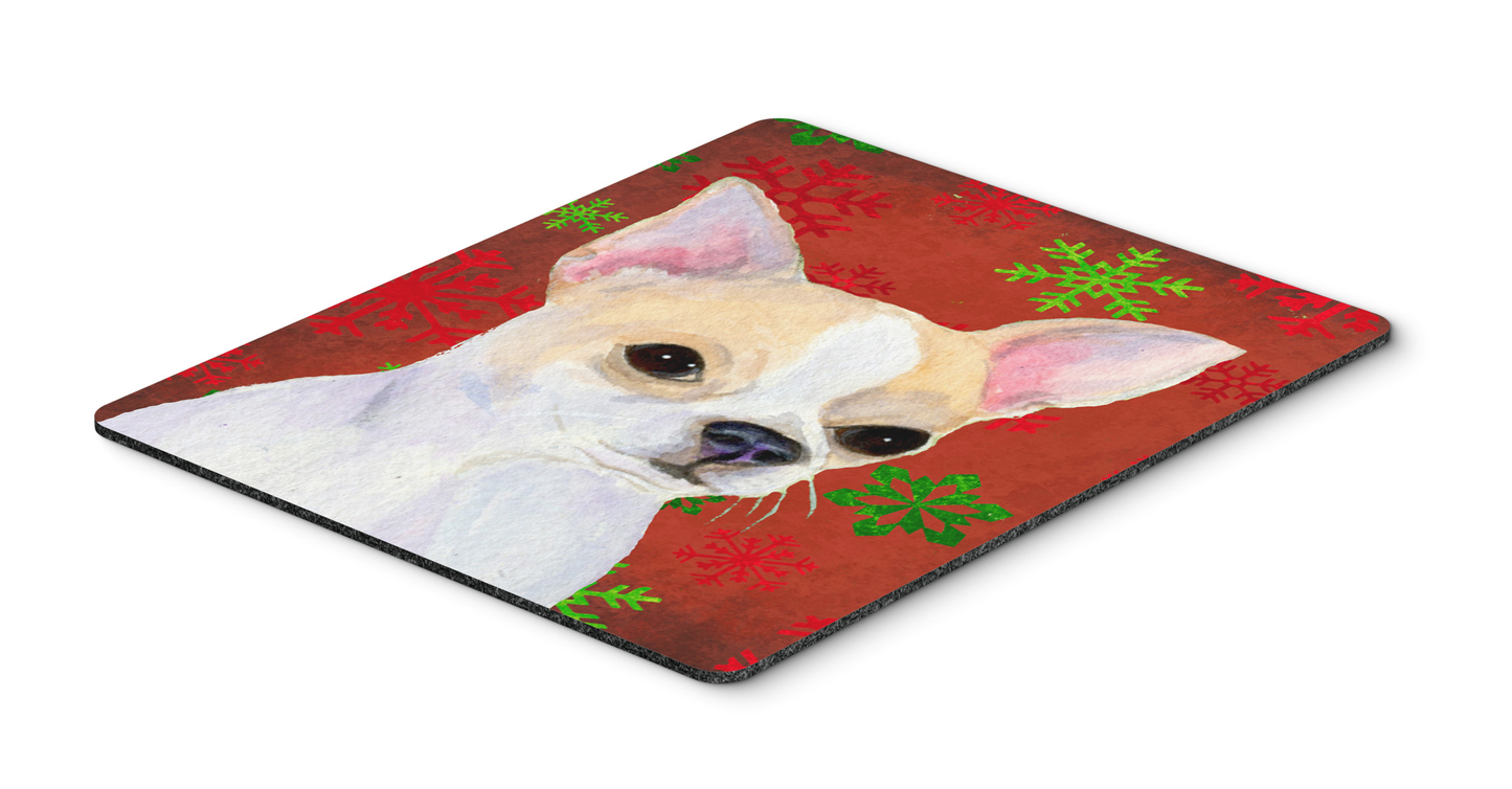 Christmas Dog Breed Mouse Pad, Hot Pad or Trivet