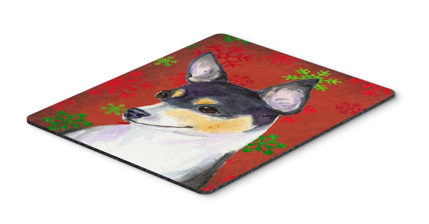 Christmas Dog Breed Mouse Pad, Hot Pad or Trivet