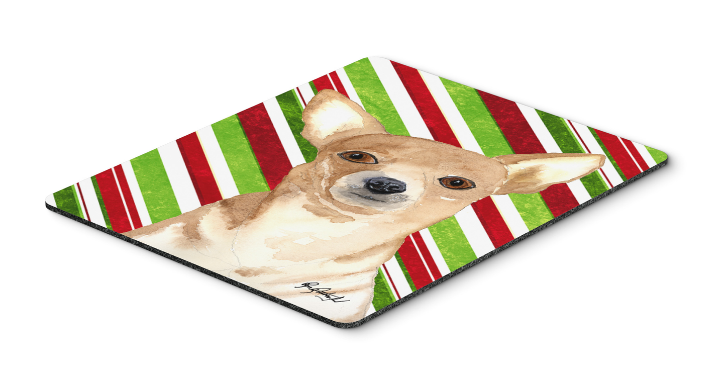 Christmas Dog Breed Mouse Pad, Hot Pad or Trivet