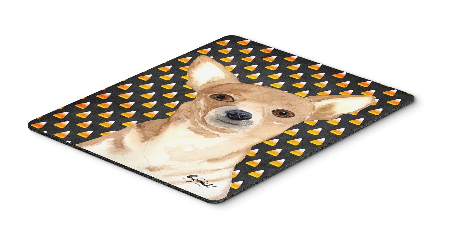 Halloween Dog Breed Portrait Mouse Pad, Hot Pad or Trivet