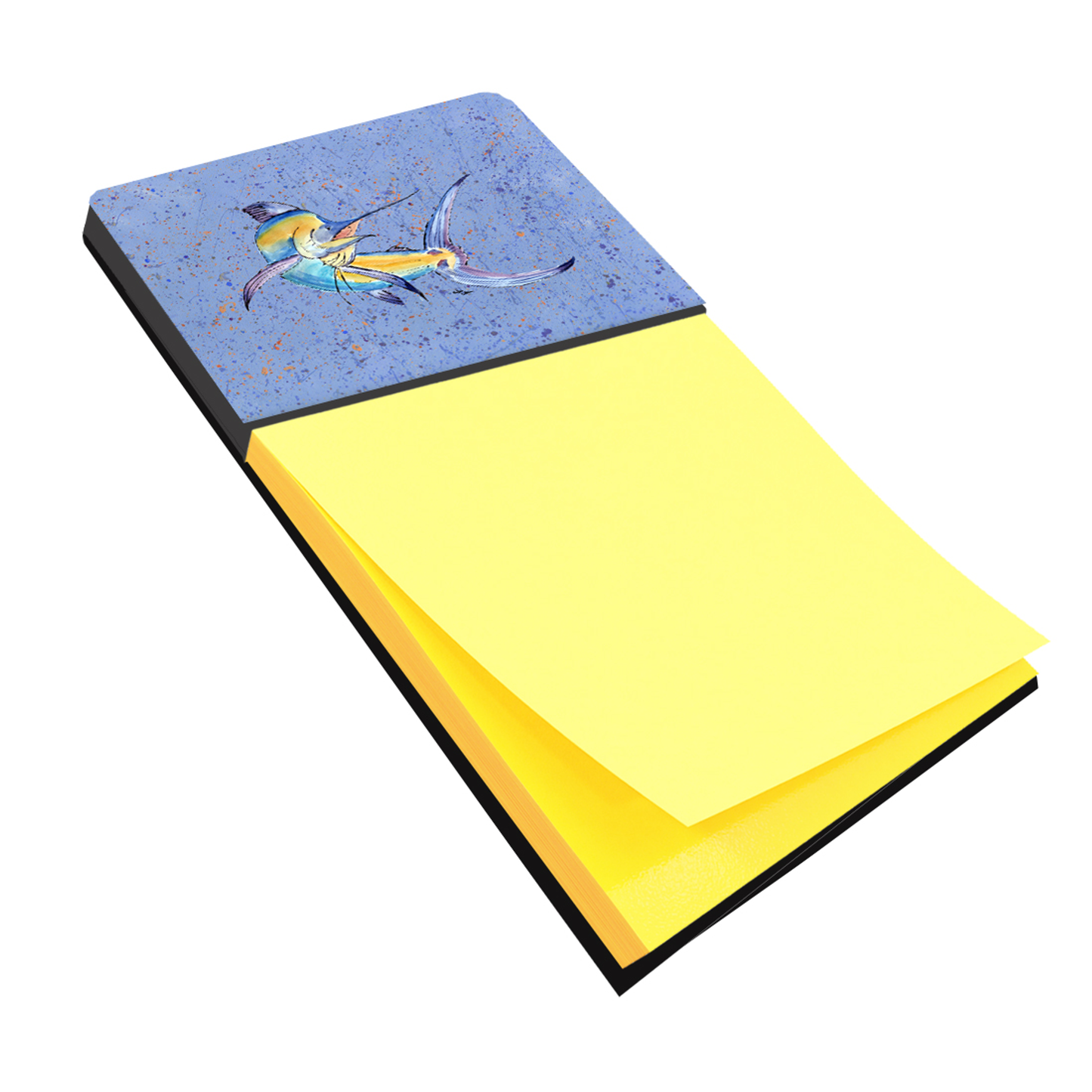 Blue Marlin Sticky Note Holder