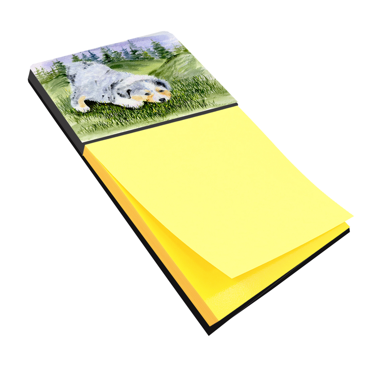 Australian Shepherd Sticky Note Holder