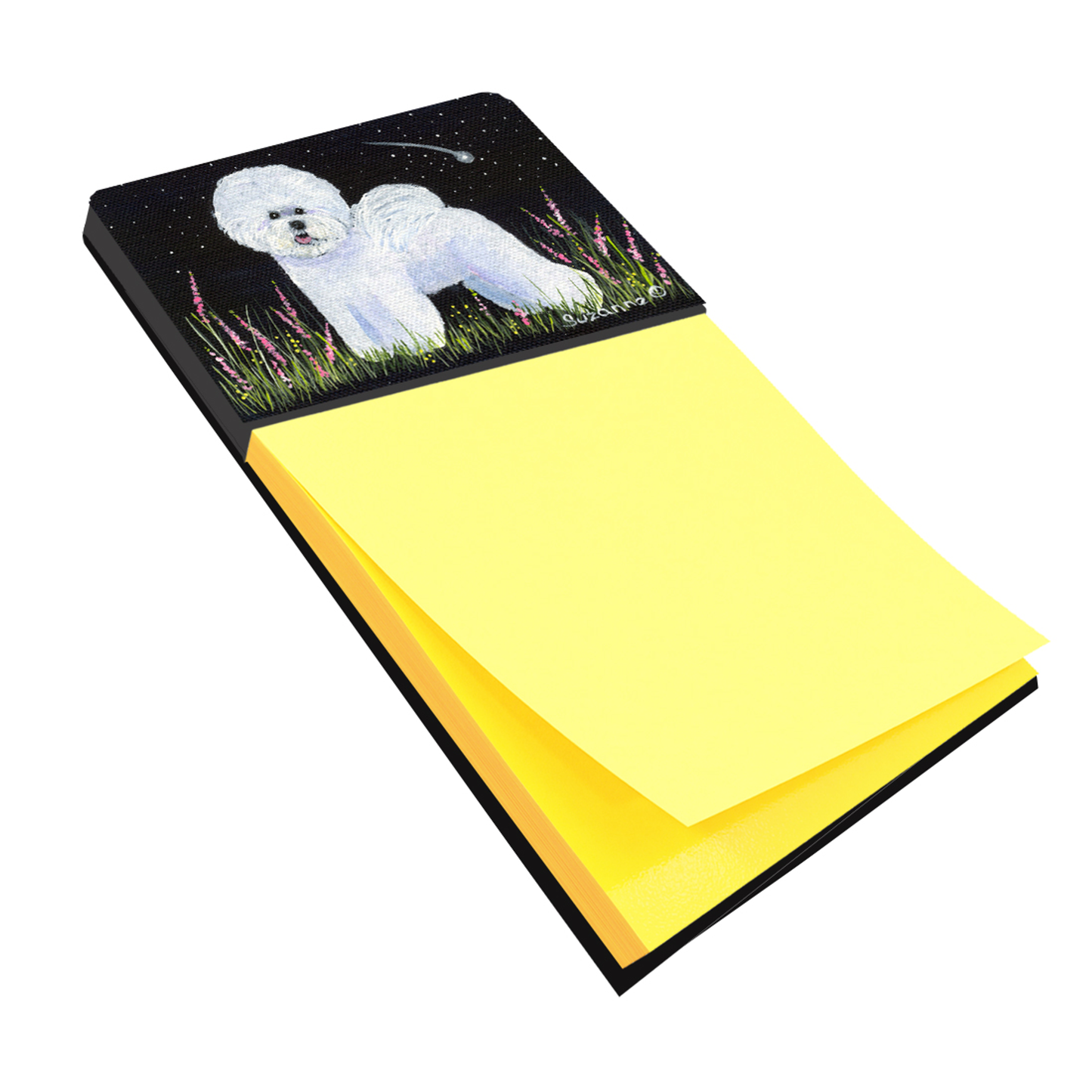 Bichon Frise Sticky Note Holder