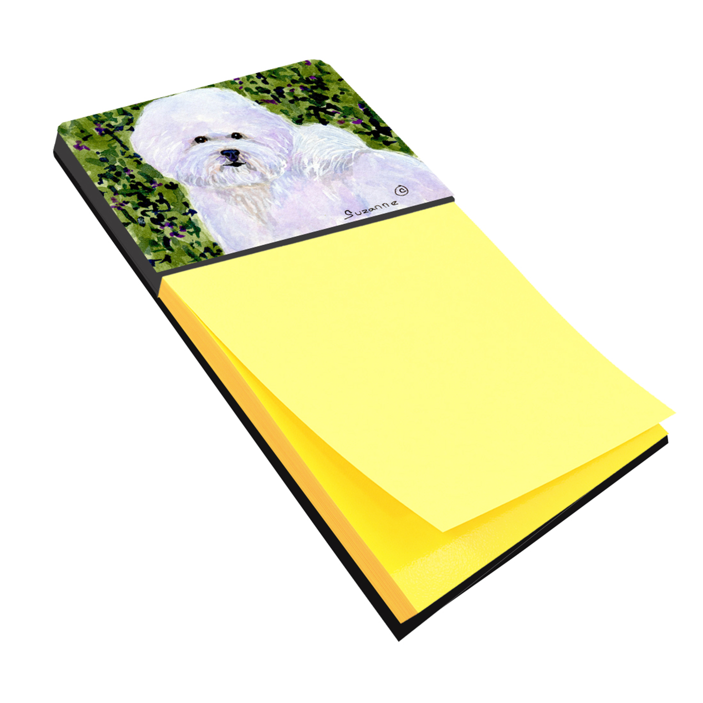 Bichon Frise Sticky Note Holder