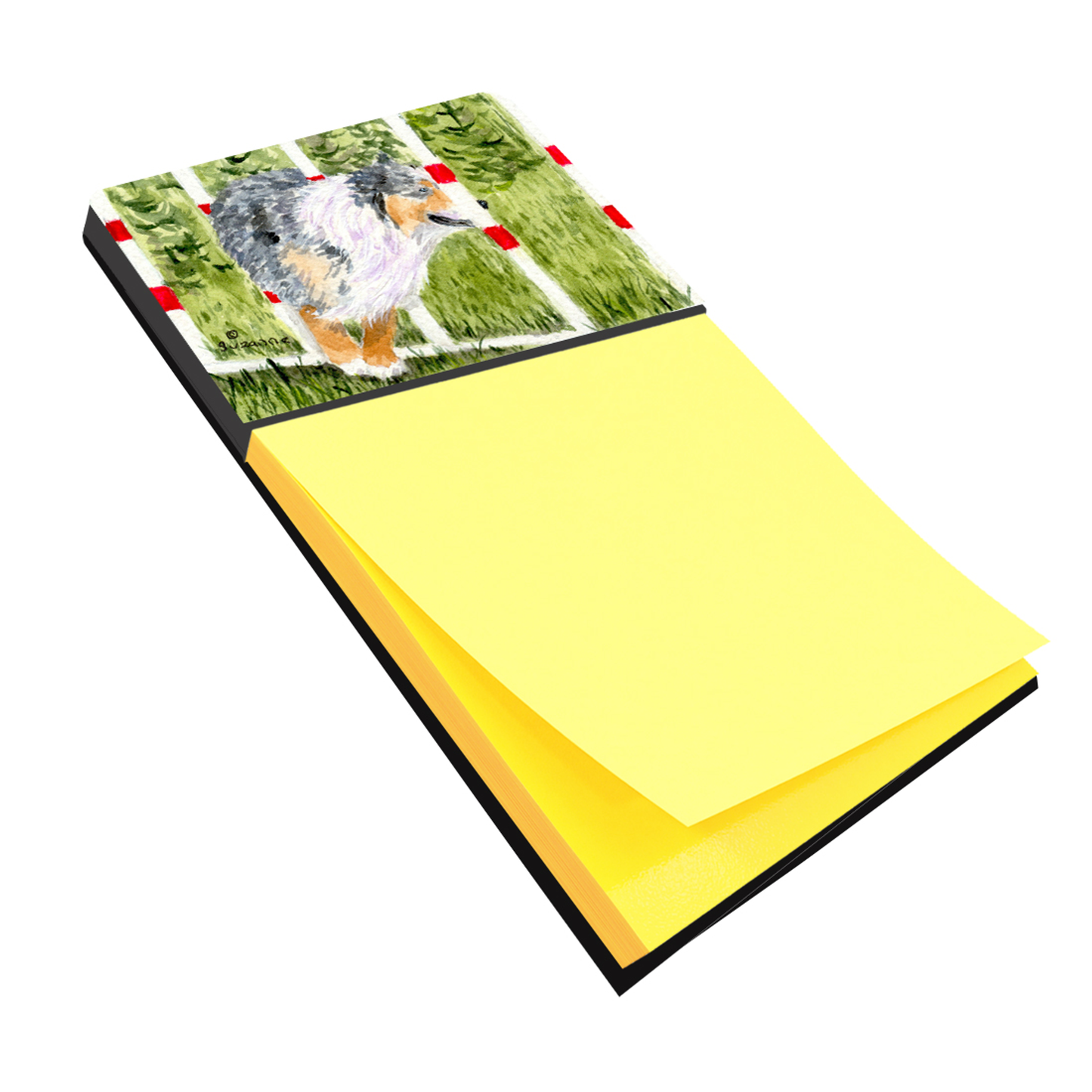 Australian Shepherd Sticky Note Holder