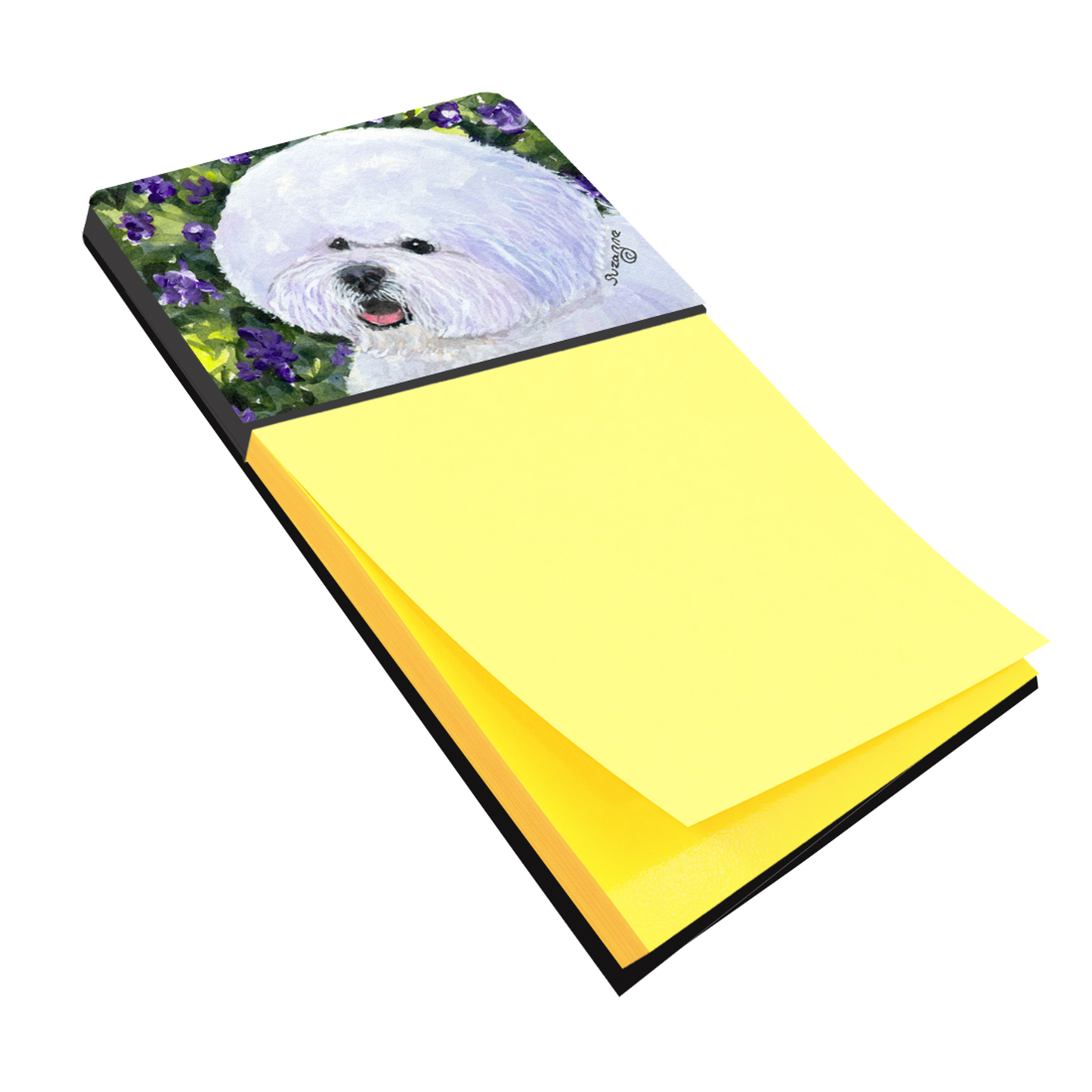 Bichon Frise Sticky Note Holder