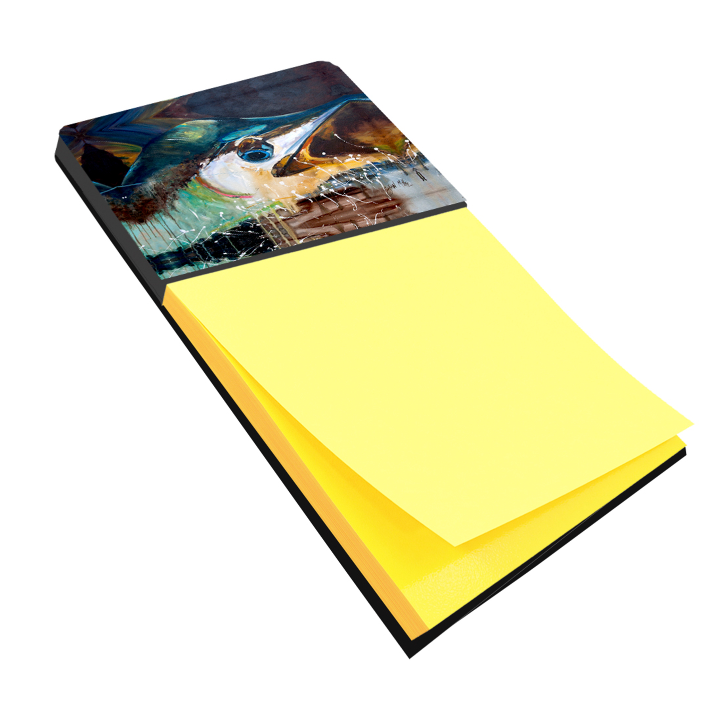 Blue Marlin Sticky Note Holder