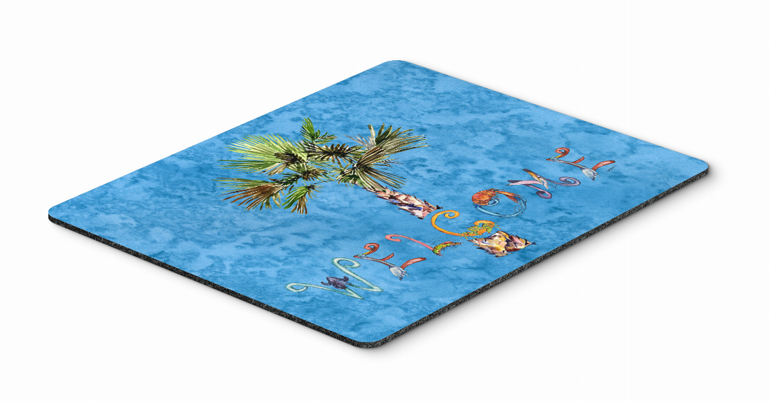 Welcome Themed Mouse Pad, Hot Pad or Trivet